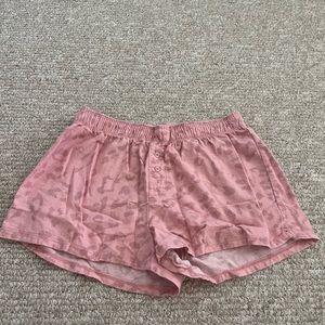 Target pink cheetah print pajama pants